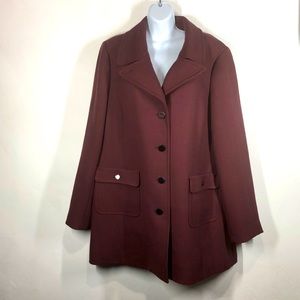 Talbots peacoat size 16